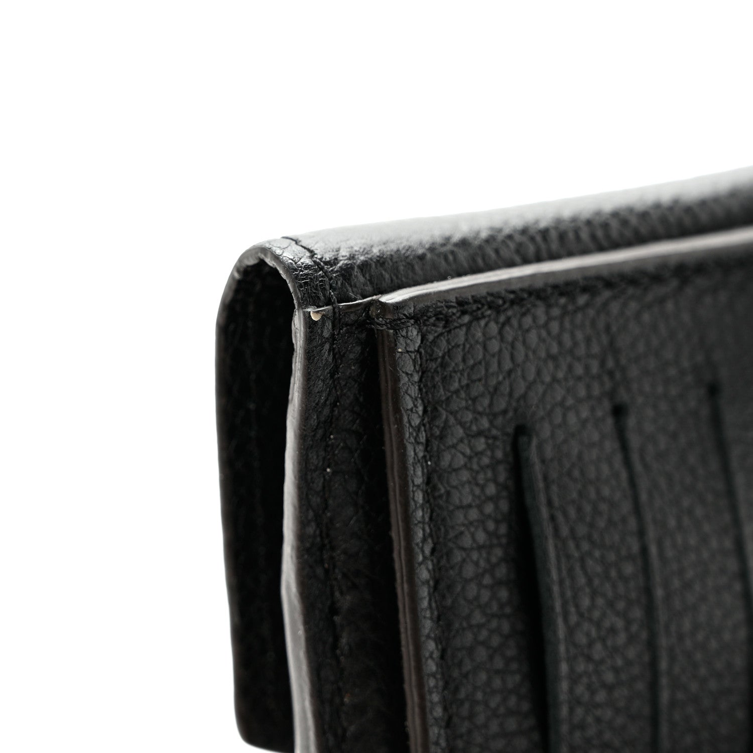 Louis Vuitton Monogram Pallas Compact Wallet Black 10 of 15