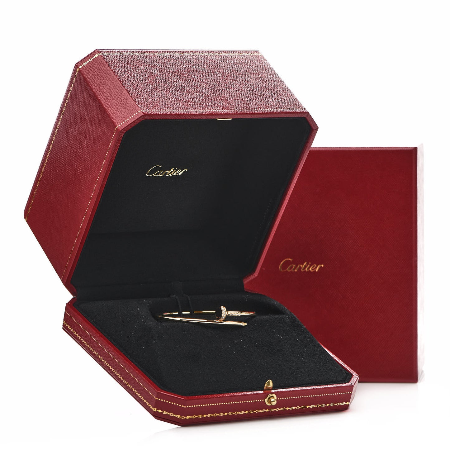 18K Yellow Gold Diamond Small Juste Un Clou Bracelet 15