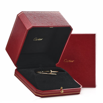 Cartier 18K Yellow Gold Diamond Small Juste Un Clou Bracelet 15 5 of 5