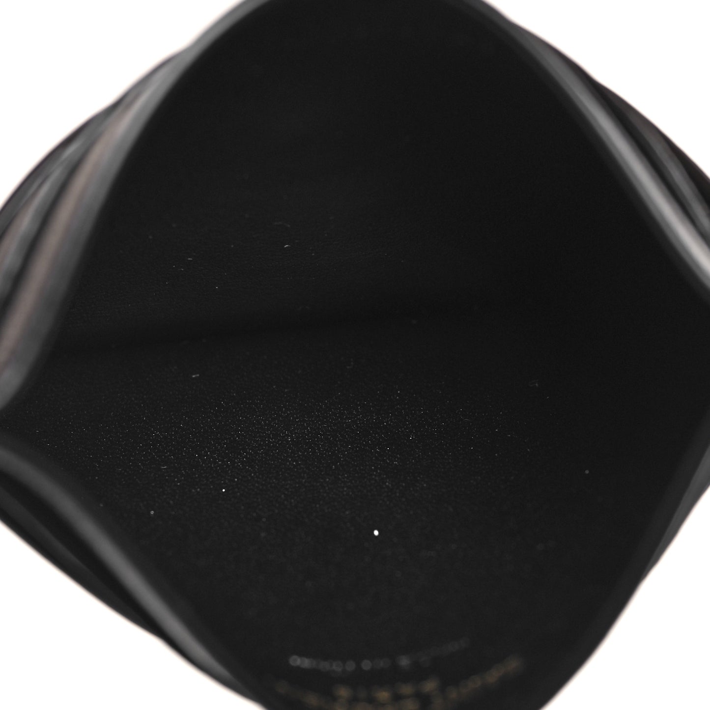 Calfskin Monogram Credit Card Case Black