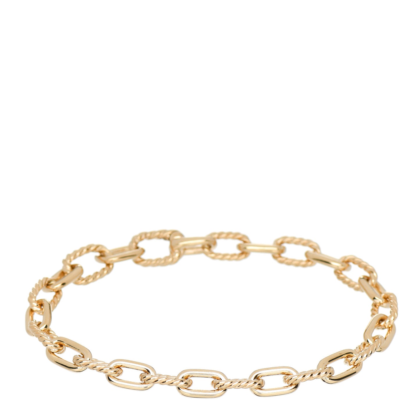18K Yellow Gold 6mm Madison Classic Chain Bracelet