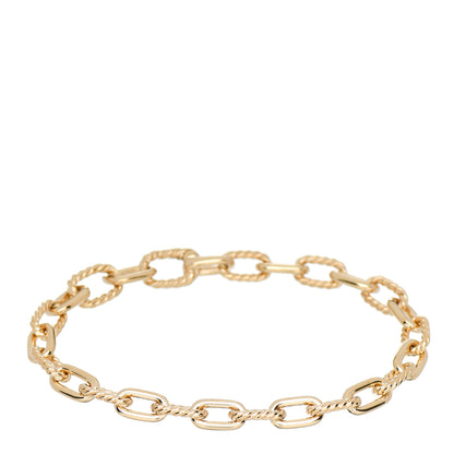 David Yurman 18K Yellow Gold 6mm Madison Classic Chain Bracelet 1 of 3