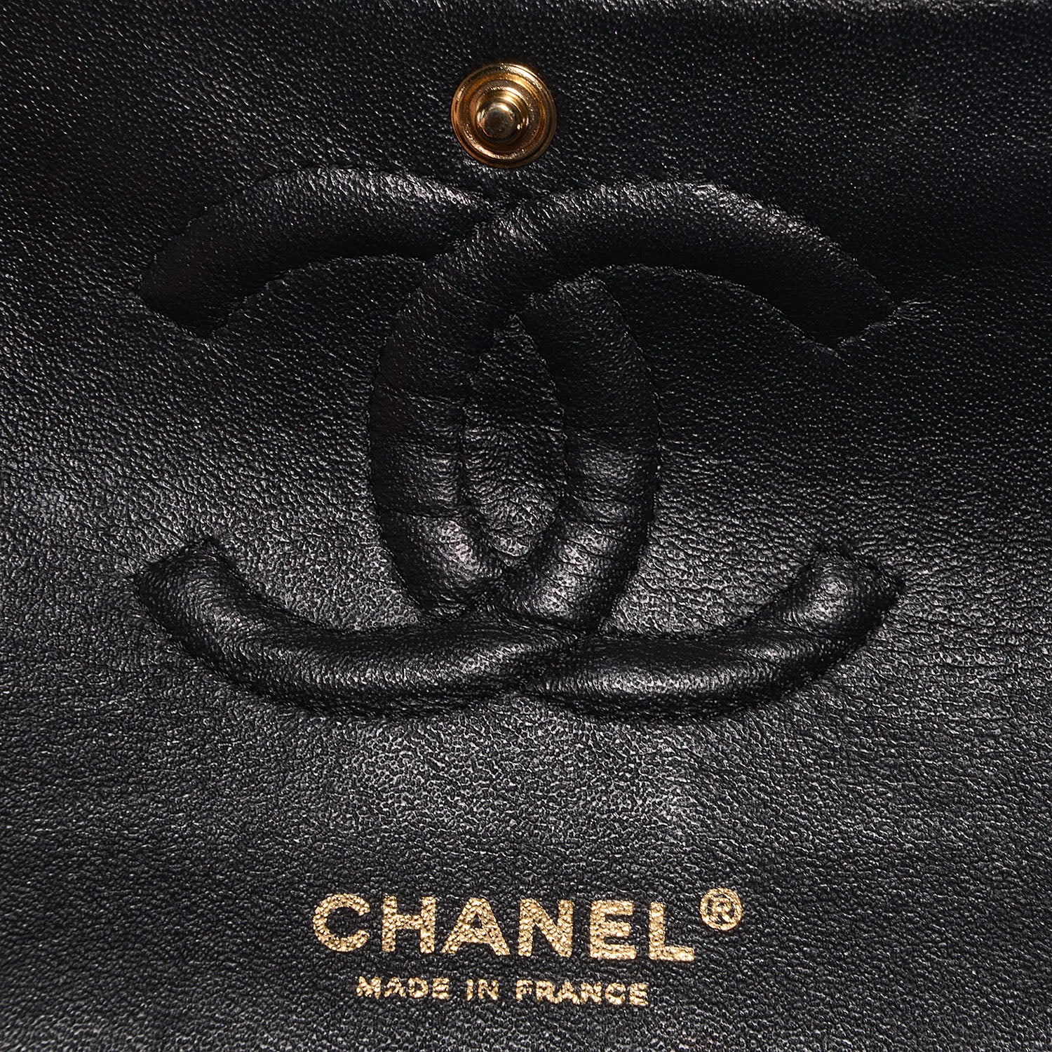 Chanel Caviar Quilted Medium Double Flap Black 7 of 9