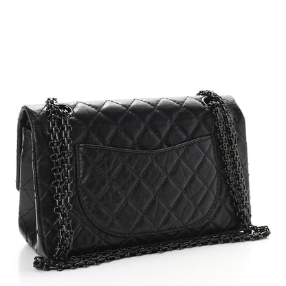 Chanel Aged Calfskin Quilted 2.55 Reissue 225 Flap So Black 3 of 9