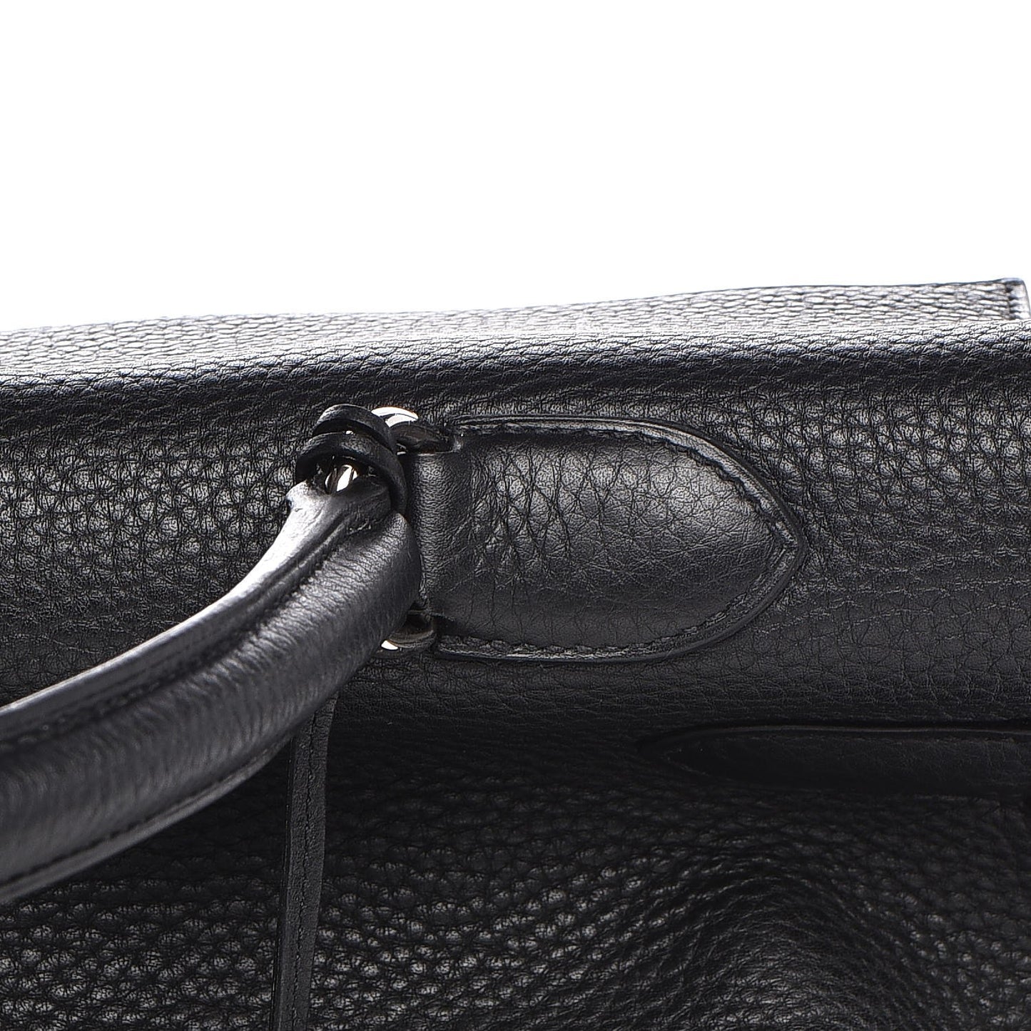Taurillon Clemence Shoulder Kelly 40 Black