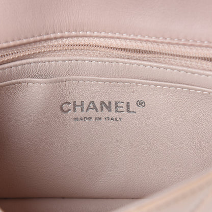 Chanel Patent Calfskin Quilted Mini Rectangular Flap Rose Clair 6 of 14