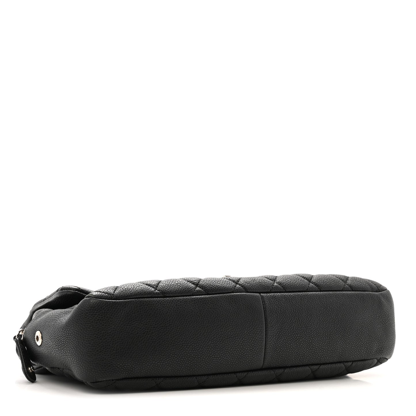 Caviar Quilted Jumbo Easy Flap Black