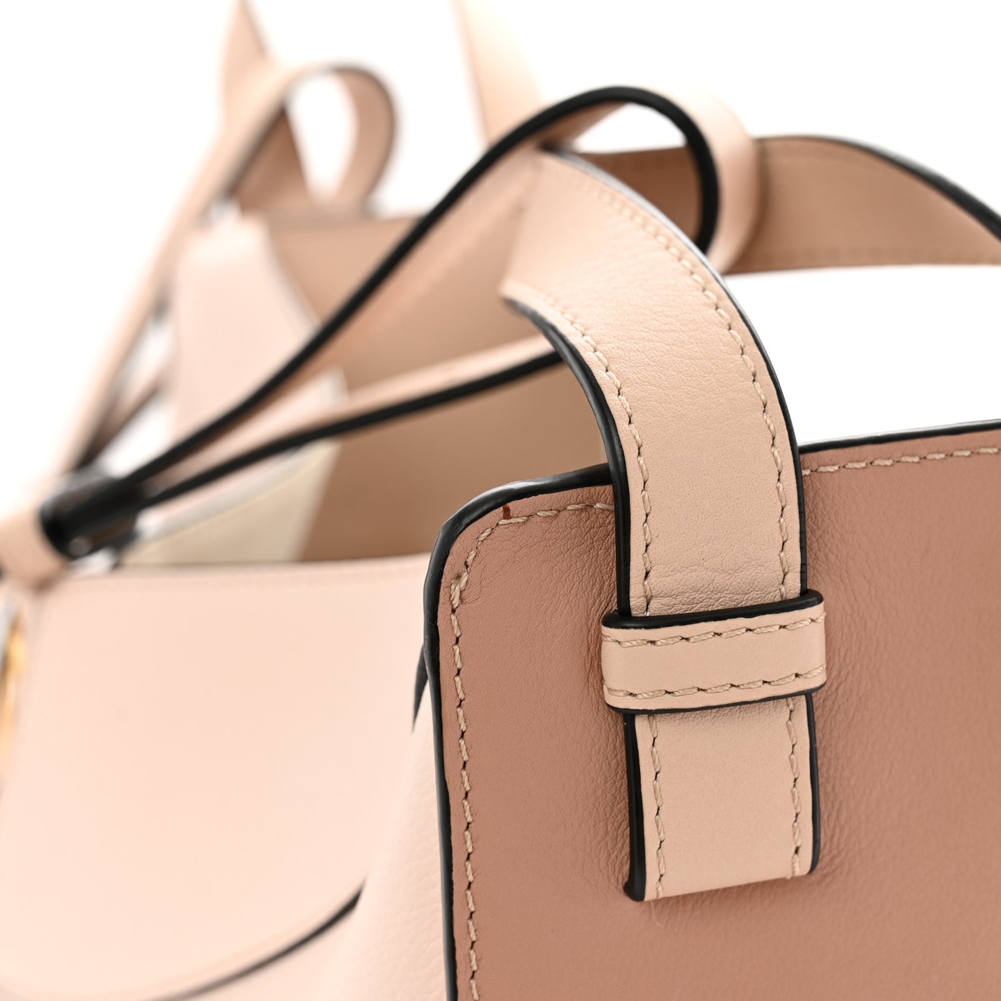 Calfskin Small Hammock Shoulder Bag Blush Multicolor