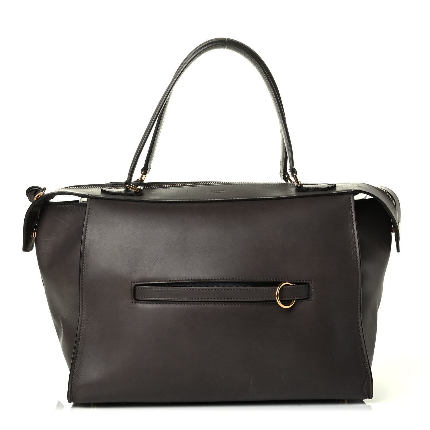 Celine Smooth Calfskin Small Ring Bag Dark Taupe 1 of 8