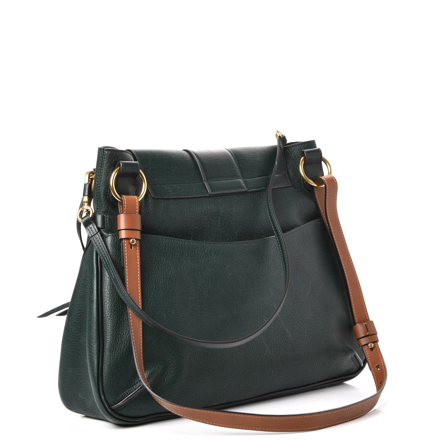 Lambskin Medium Lexa Shoulder Bag Intense Green