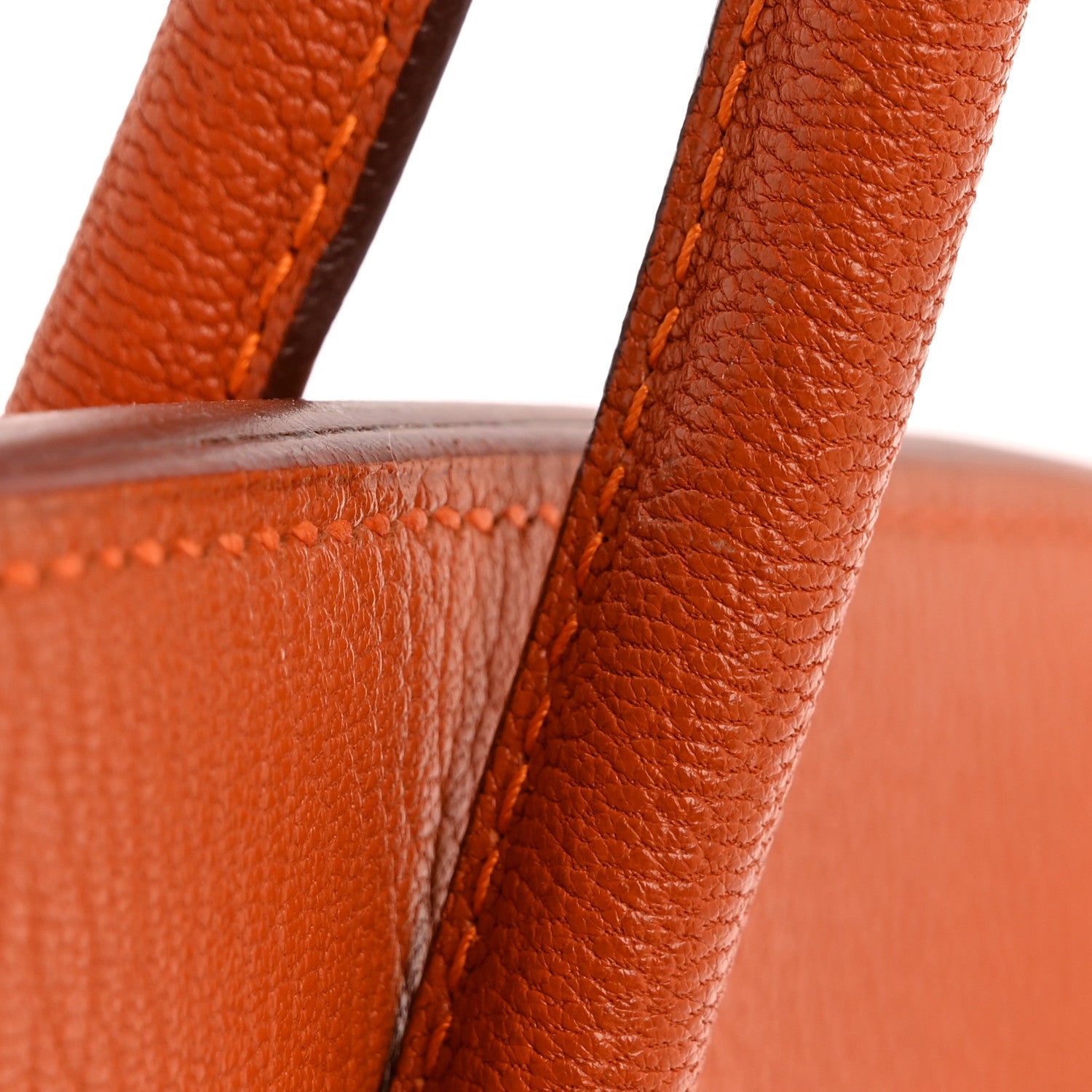 Hermes Chevre de Coromandel Birkin 35 Potiron 13 of 15