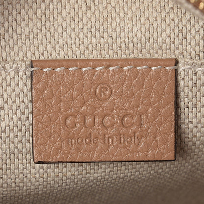 Gucci Pebbled Calfskin Small Soho Disco Bag Camelia 6 of 8