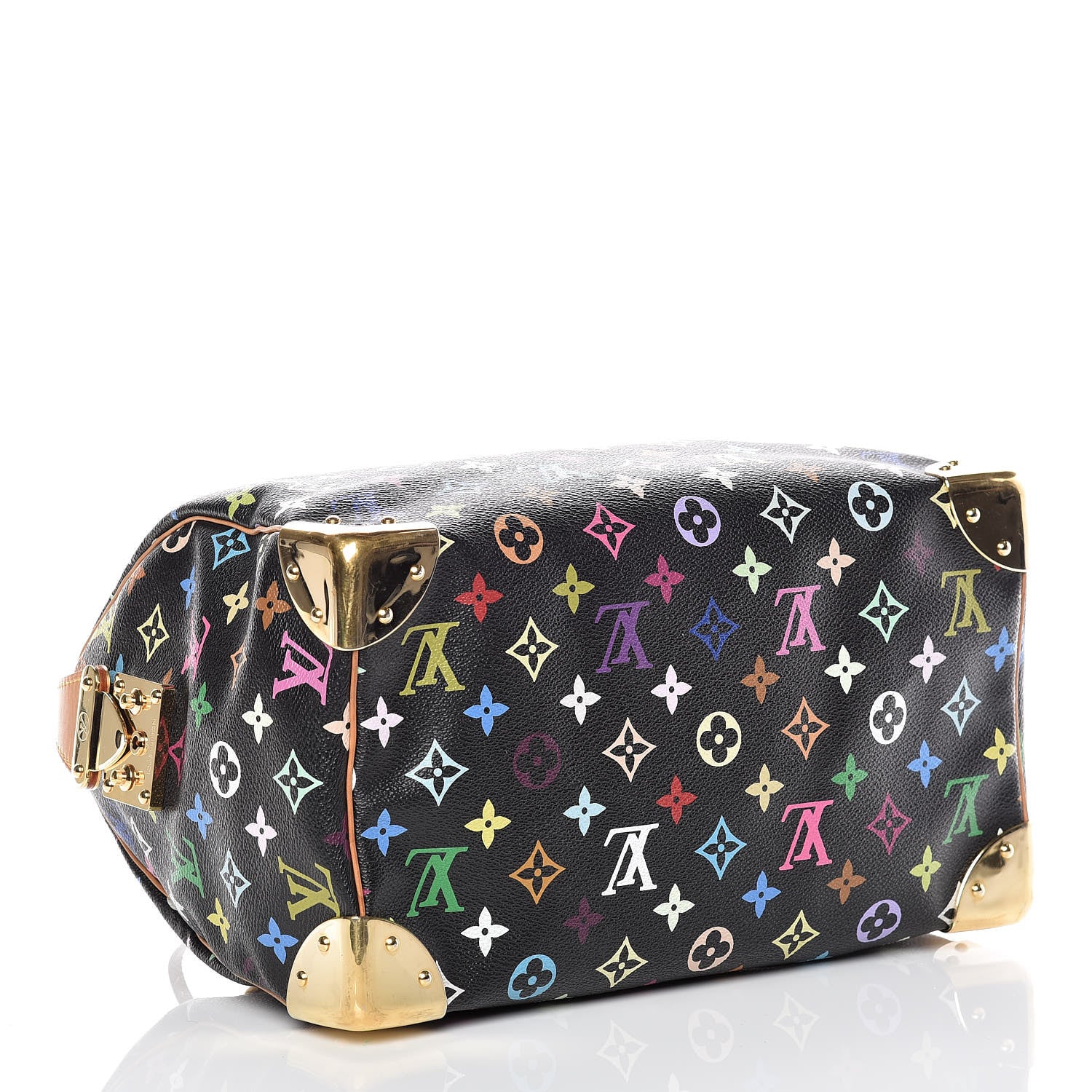 Louis Vuitton Monogram Multicolor Speedy 30 Black 4 of 20