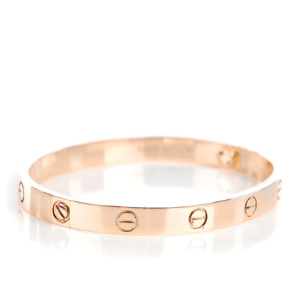 Cartier 18K Pink Gold LOVE Bracelet 17 2 of 6