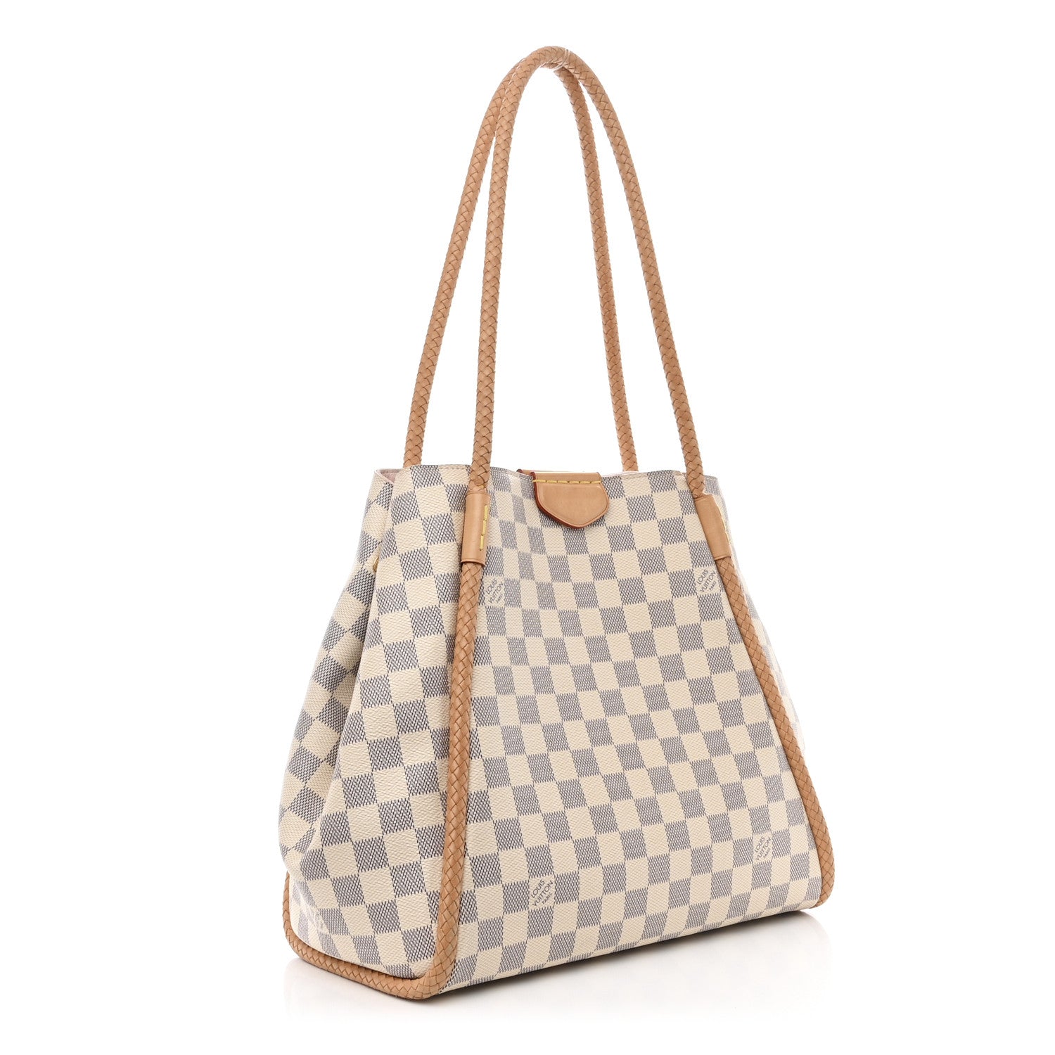 Louis Vuitton Damier Azur Propriano Rose Ballerine 3 of 10