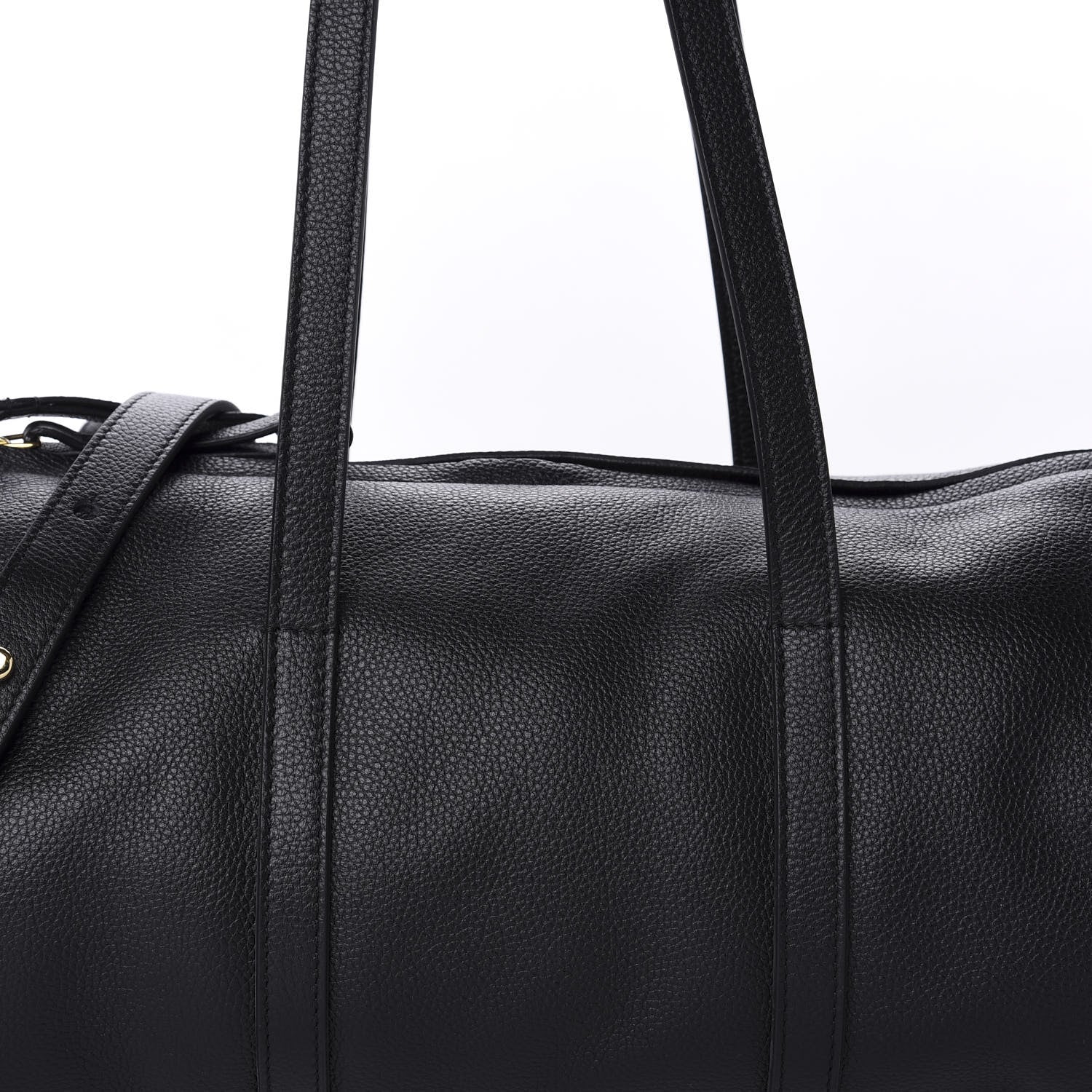 Mansur Gavriel Pebbled Calfskin Mini Duffel Bag Black 10 of 10