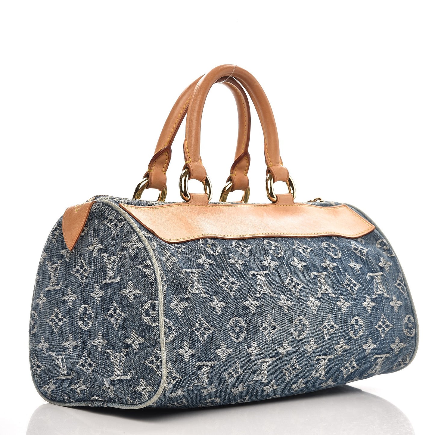 Monogram Denim Neo Speedy Blue