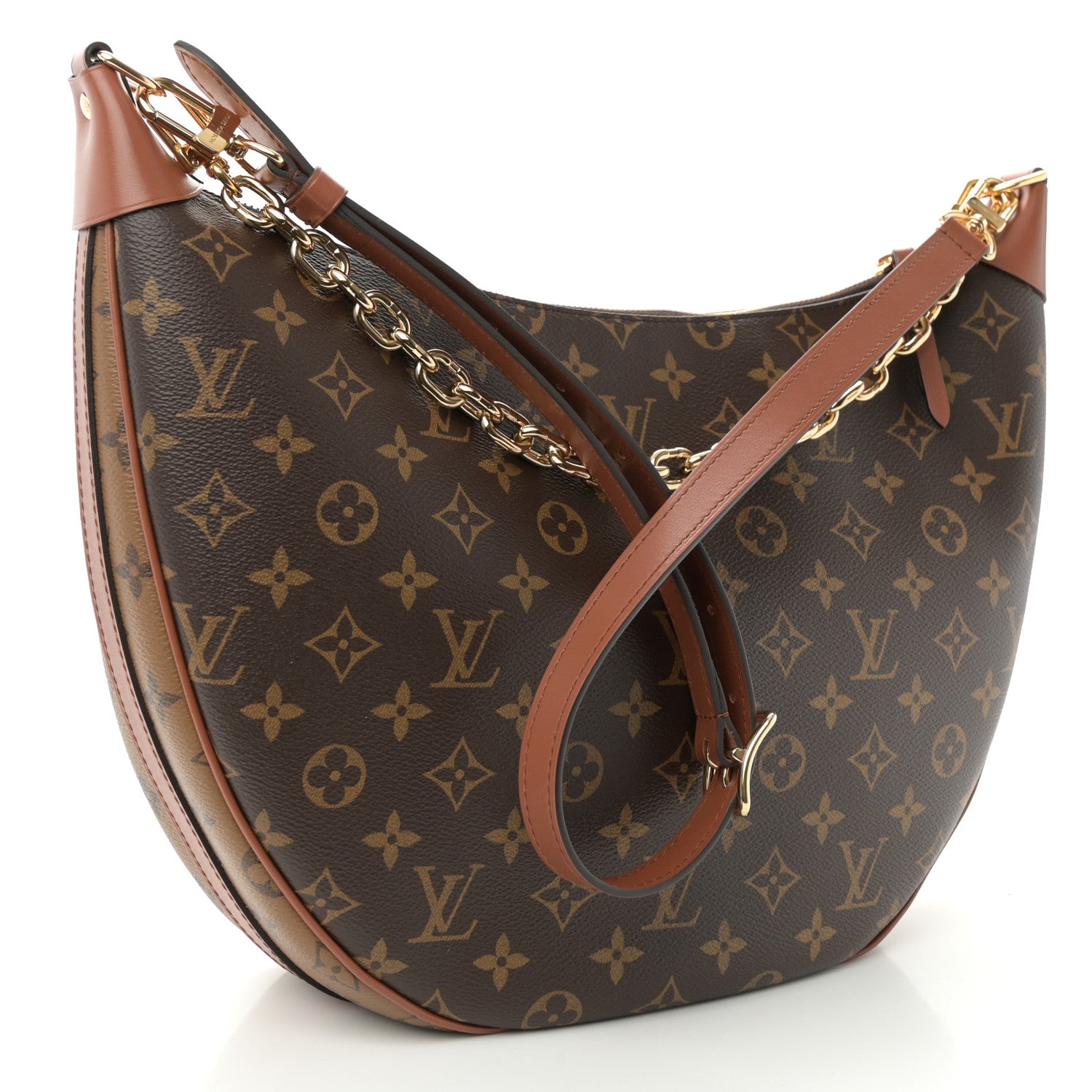 Louis Vuitton Reverse Monogram Loop Hobo 4 of 11