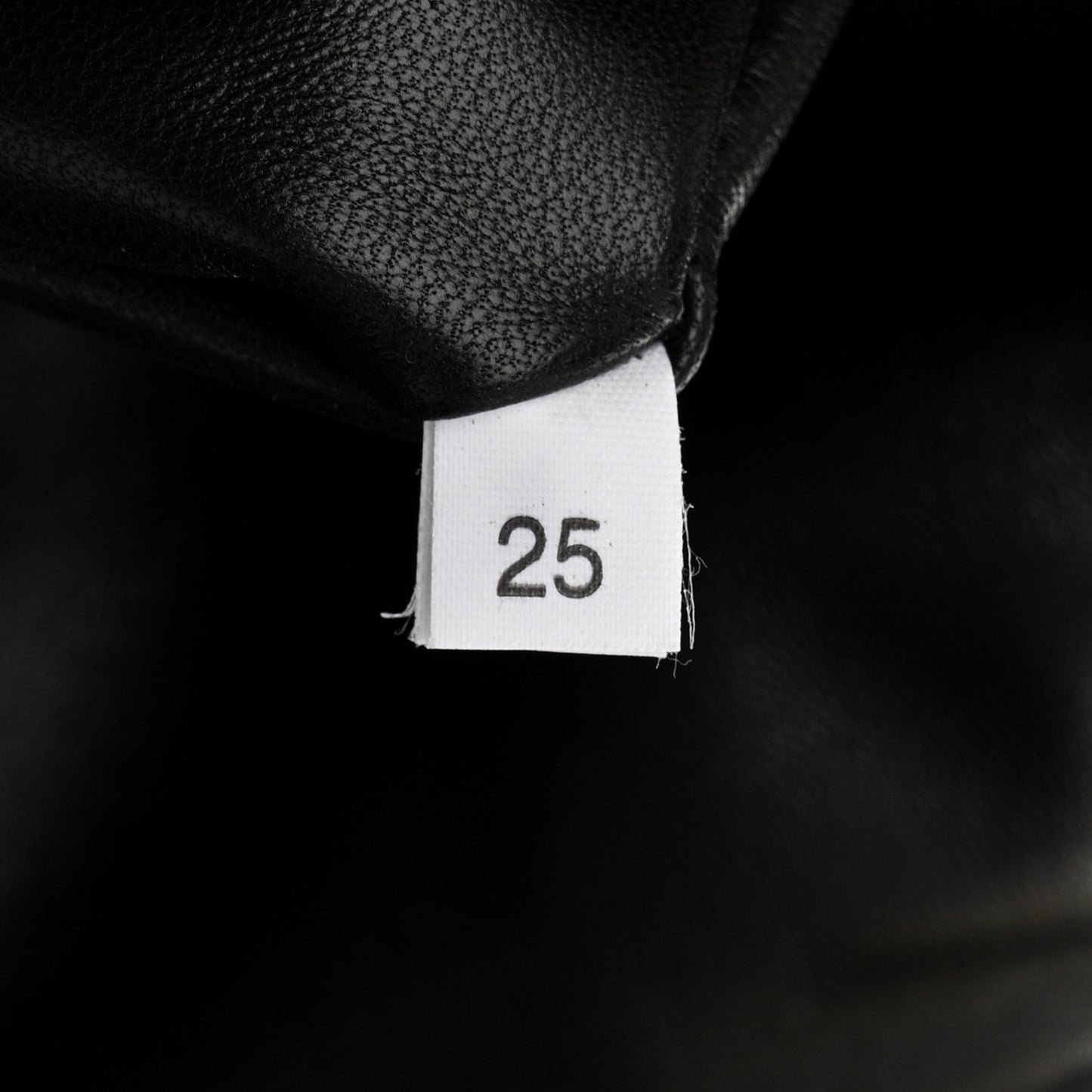Calfskin Large Soft Sound Shoulder Bag Black
