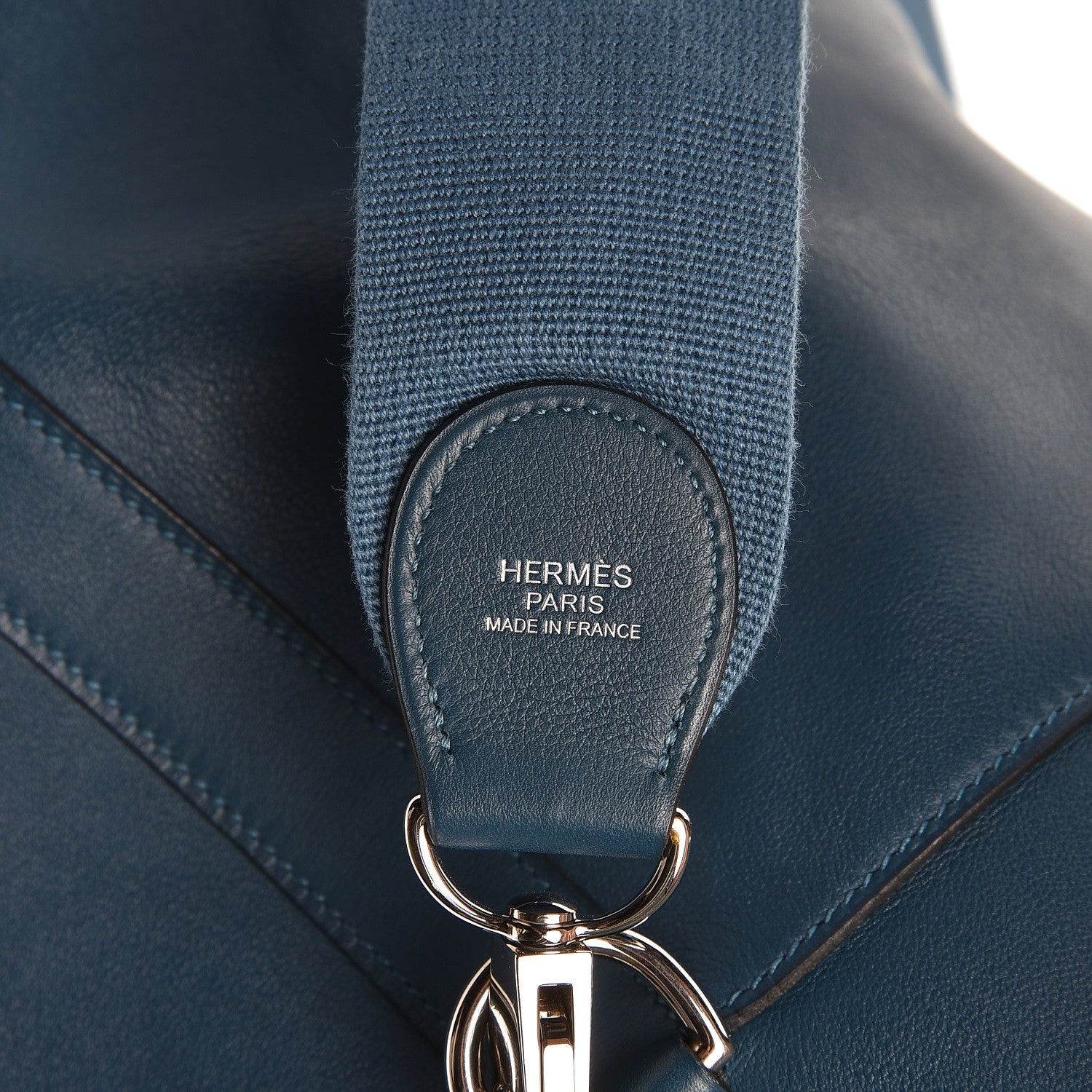 Hermes Swift Toolbox 33 Bleu Thalassa 7 of 11