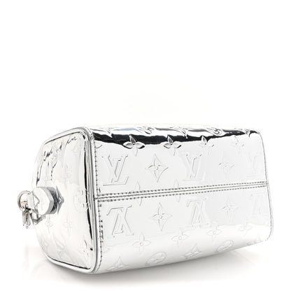 Louis Vuitton Monogram Miroir Speedy Bandouliere 20 Silver 4 of 9