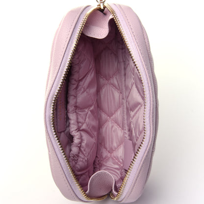 Chanel Caviar Quilted Small Curvy Pouch Cosmetic Case Light Pink 3 of 4