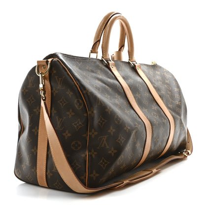 Louis Vuitton Monogram Keepall Bandouliere 45 3 of 9