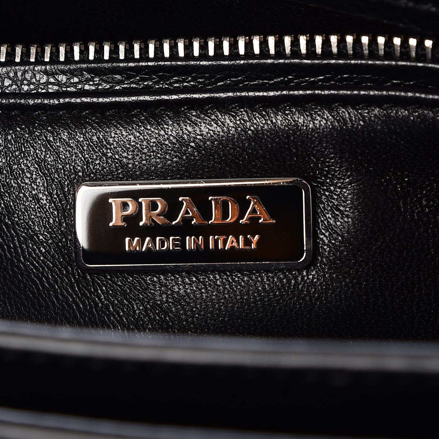 Glace Calfskin Arcade Crossbody Bag Black