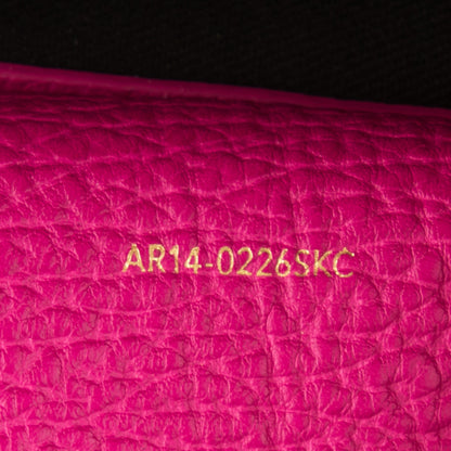 3.1 Phillip Lim 3.1 Textured Calfskin Mini Pashli Satchel Bright Fuchsia 7 of 7