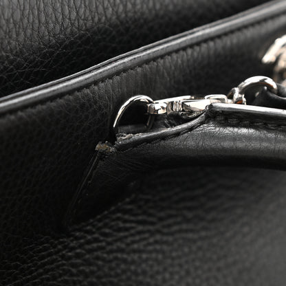Chanel Calfskin Cerf Executive Shopper Tote Black 11 of 15