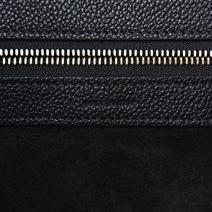 Celine Soft Grained Calfskin Small Belt Cabas Phantom Black 6 of 10