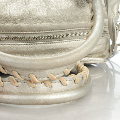 Balenciaga Agneau Classic Hardware Box Bag Silver Hardware 8 of 8