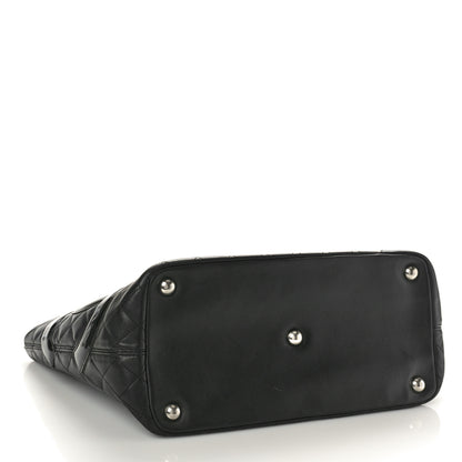 Chanel Calfskin Quilted Large Cambon Tote Black 4 of 10