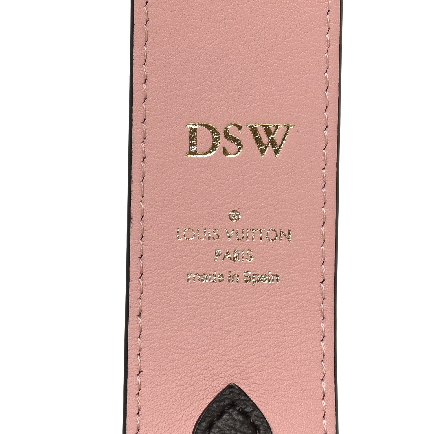 Louis Vuitton Monogram Bandouliere Shoulder Strap  Rose Ballerine 3 of 5