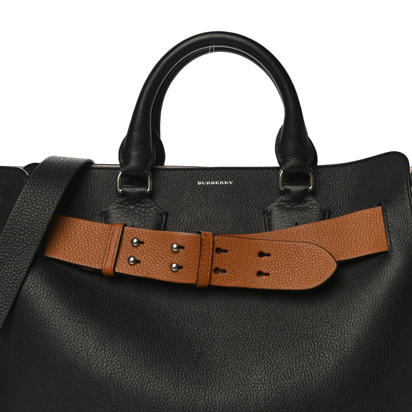 Soft Grain Calfskin Medium Belt Bag Black