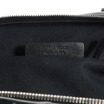 Saint Laurent Coated Lambskin Easy Y Rock Zip Tote Black 7 of 10