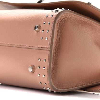 Givenchy Grained Calfskin Studded Mini Shark Lock Satchel Old Pink 12 of 12