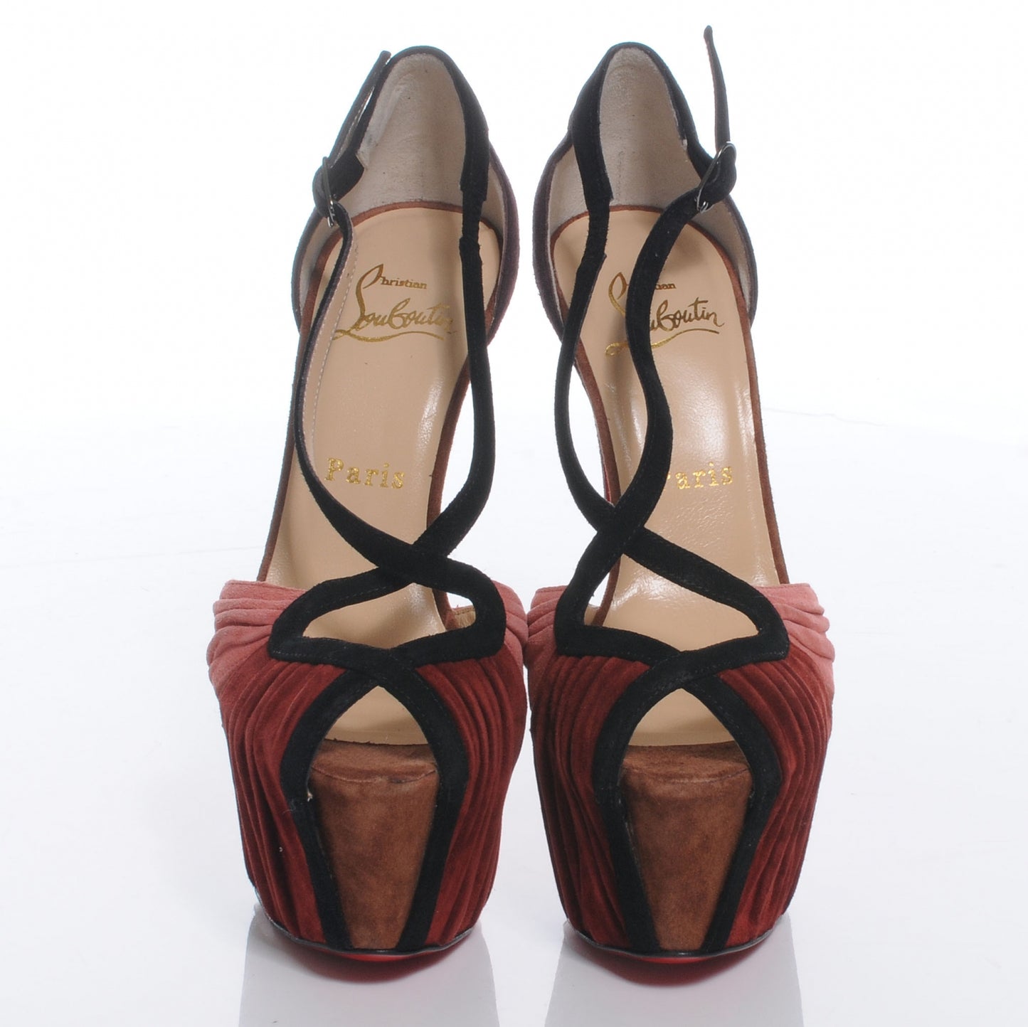 Suede Divinoche 160 Platform Pumps 36