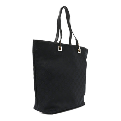 Gucci Monogram Large Bucket Tote Black 2 of 9