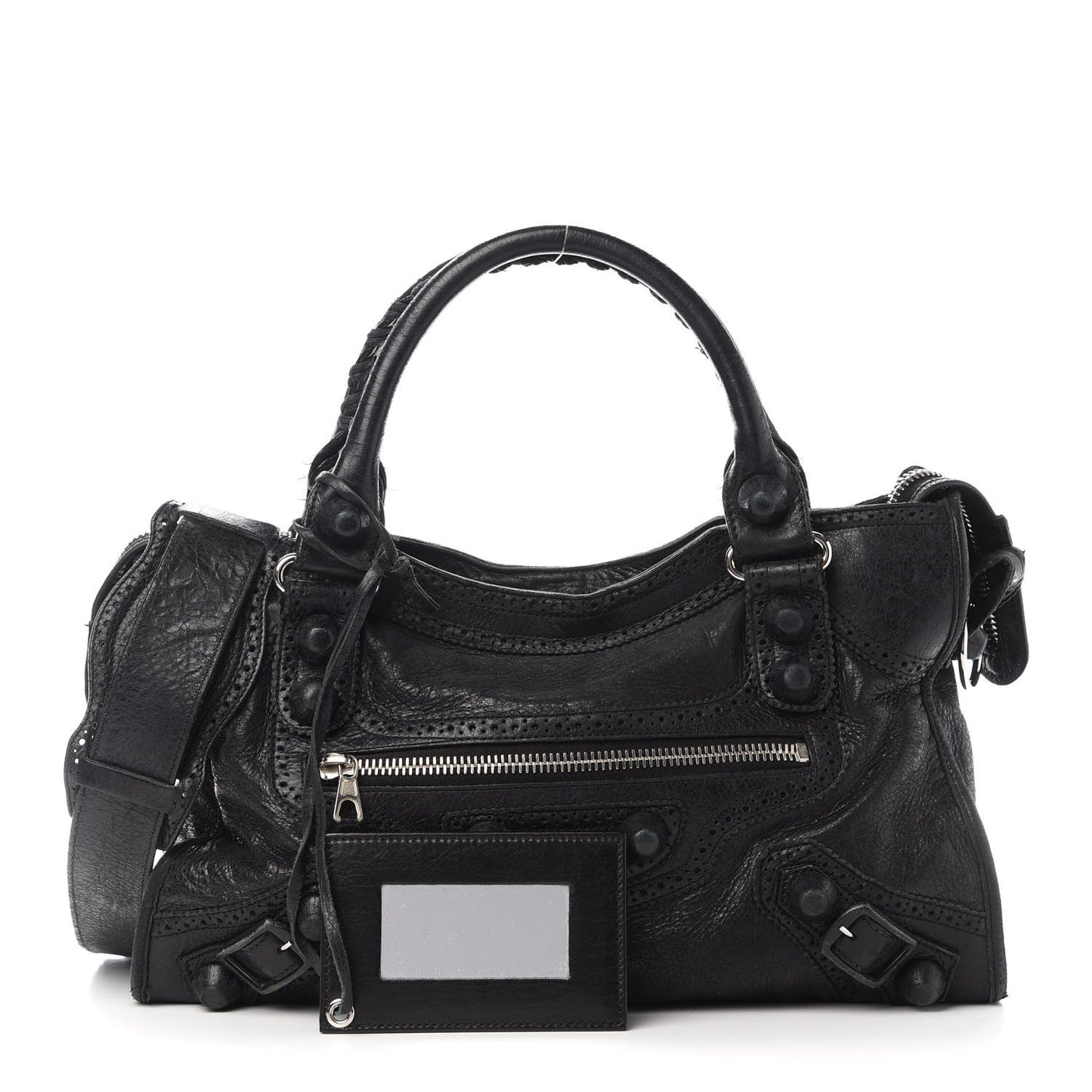 Agneau Giant Brogues Hardware City Black