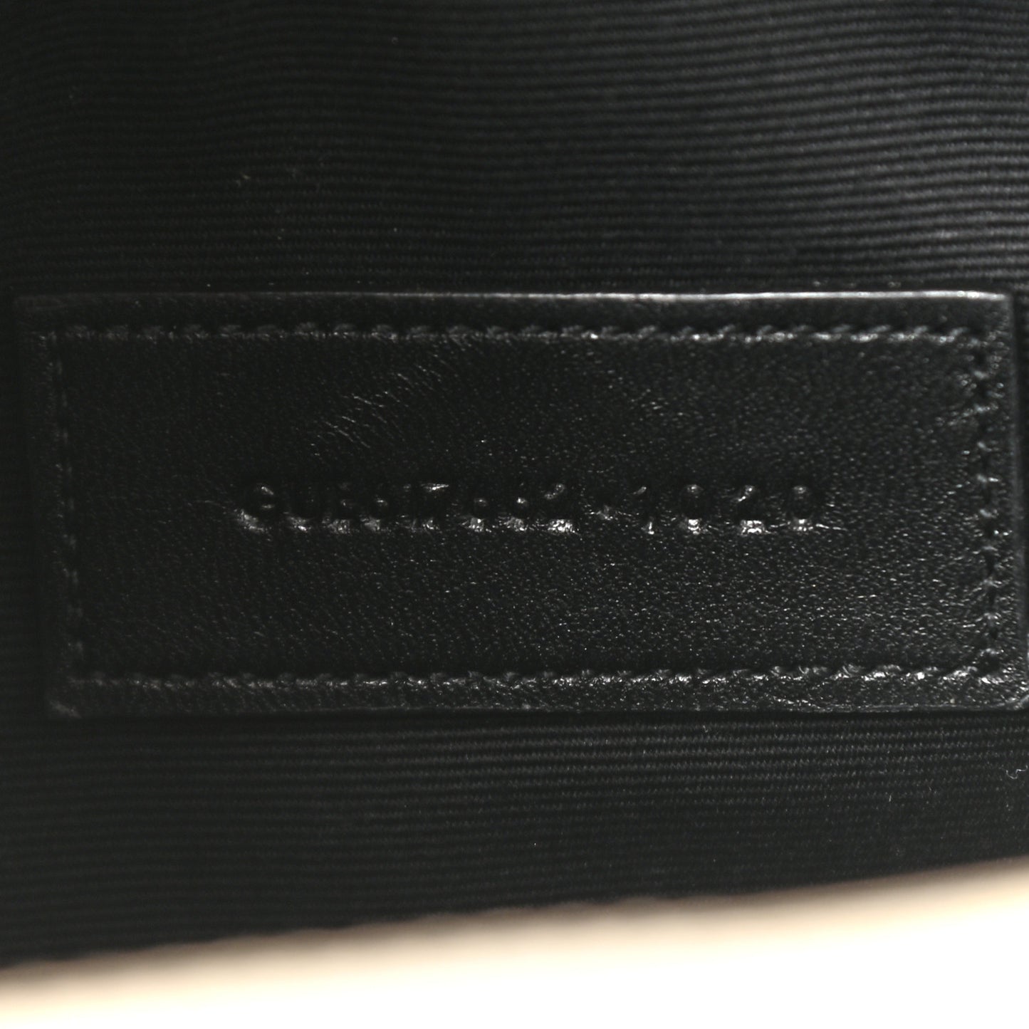 Grain De Poudre Matelasse Chevron Monogram Envelope Clutch Crema Soft