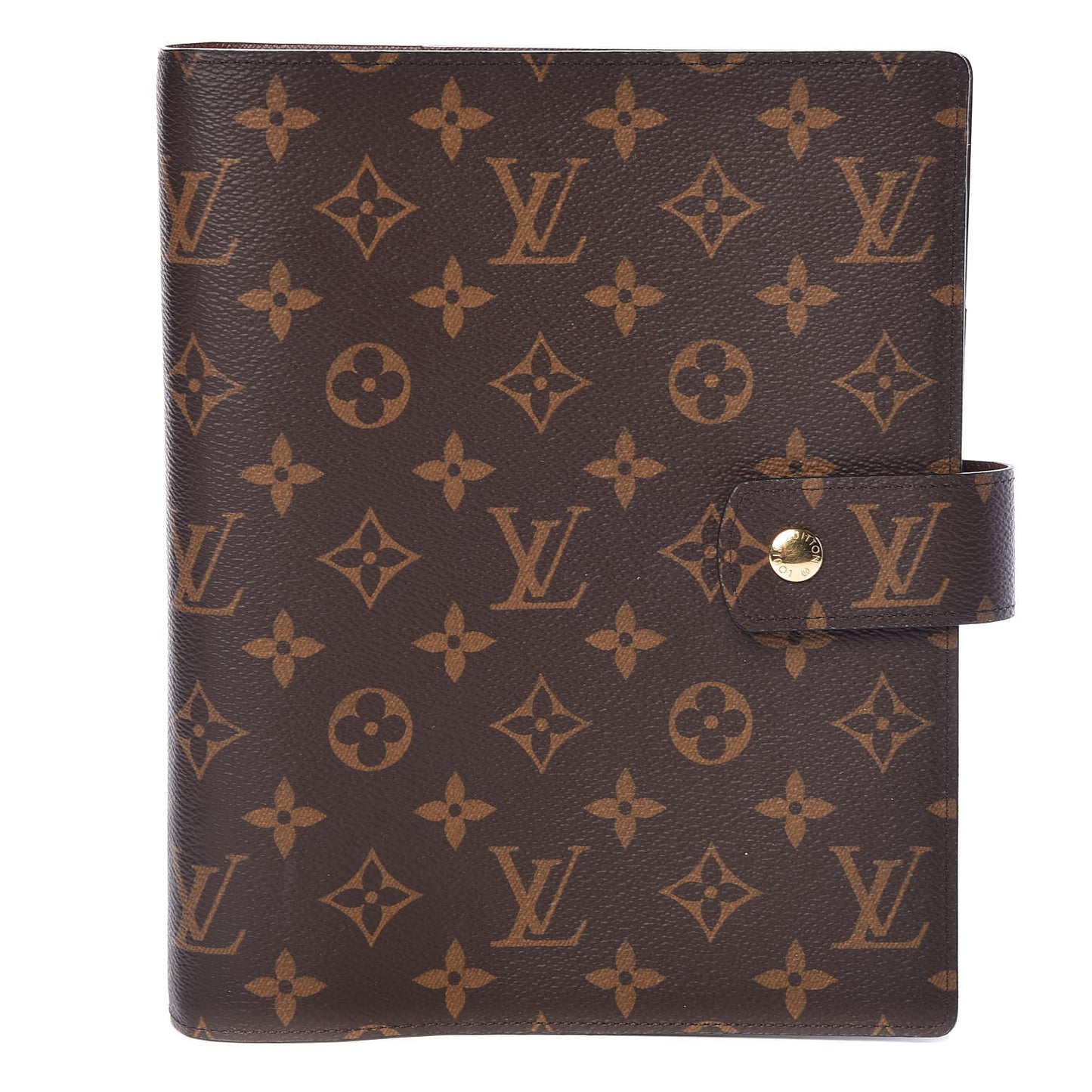 Monogram Large Ring Agenda Cover