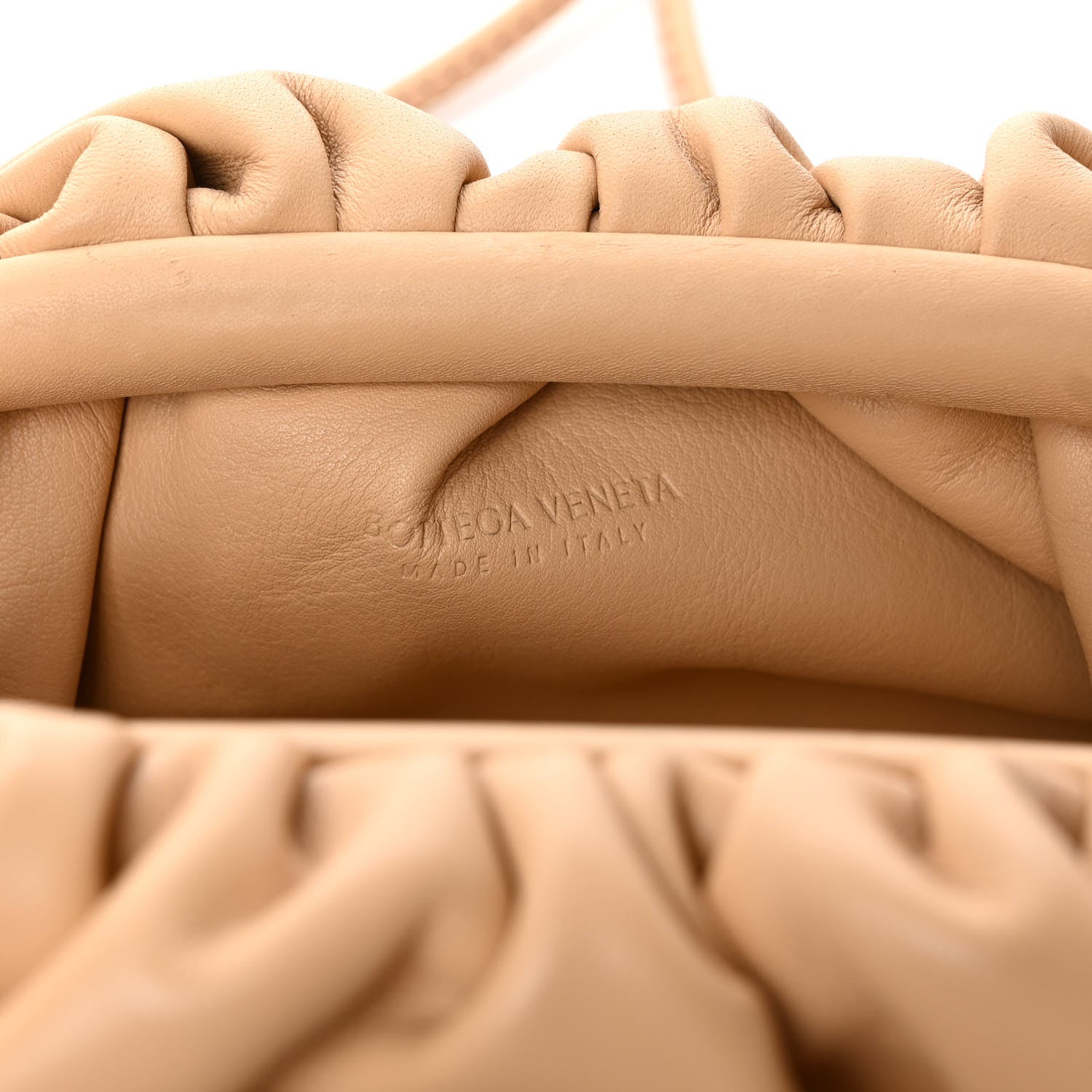Bottega Veneta Butter Calfskin The Mini Pouch Almond 6 of 8