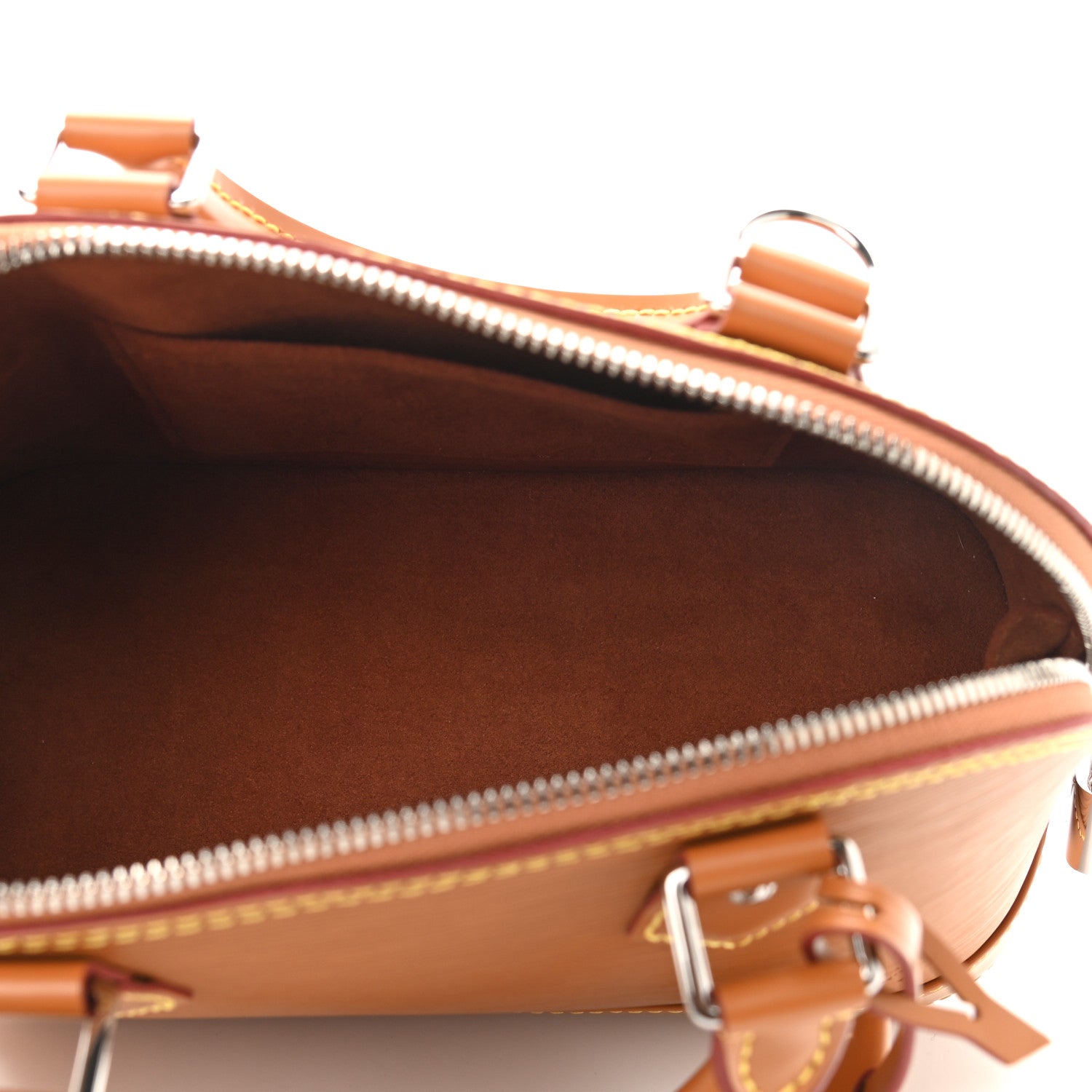 Louis Vuitton Epi Jacquard Alma BB Honey Gold 5 of 8