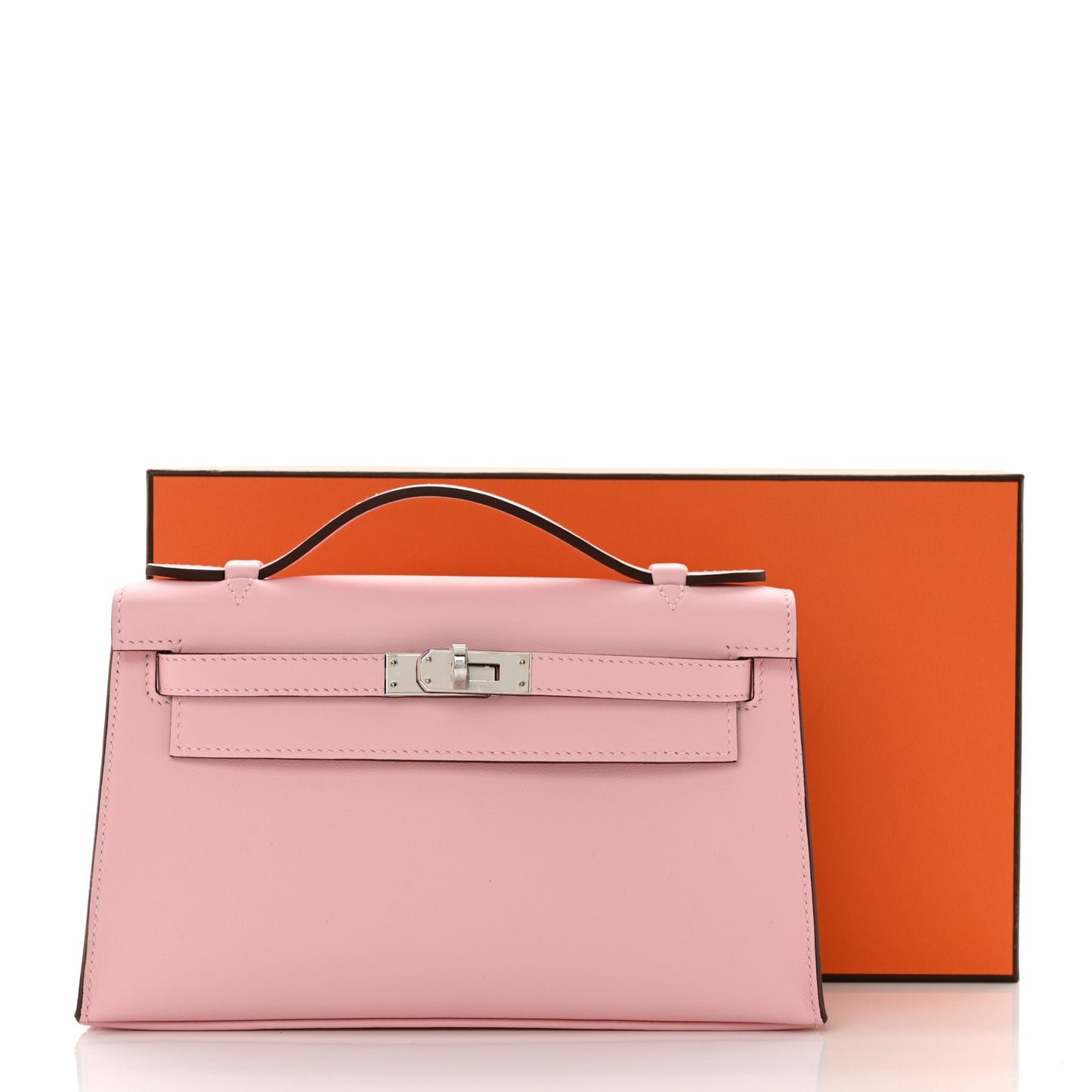 Swift Kelly Clutch Pochette Rose Sakura