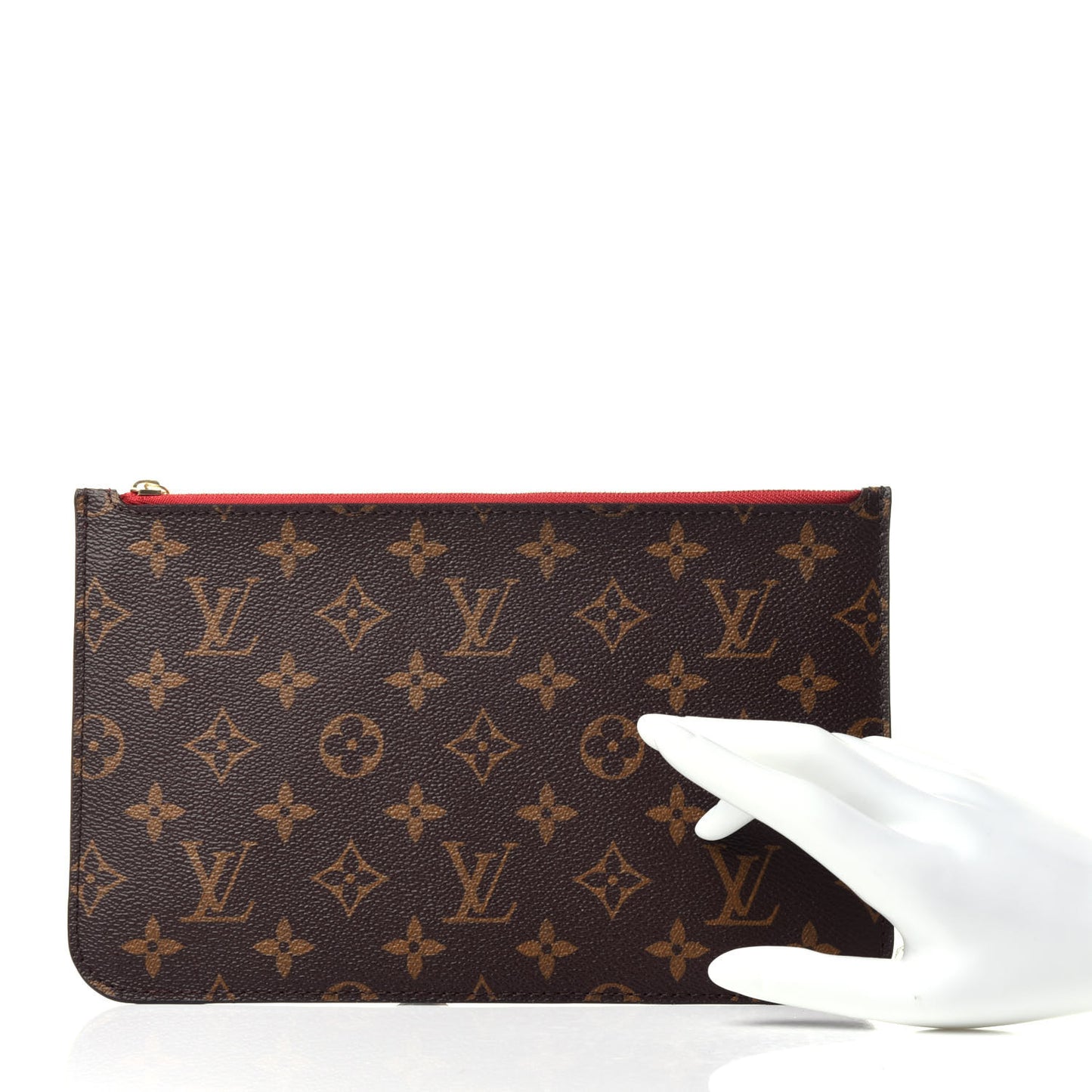 Monogram Neverfull MM GM Pochette Cherry