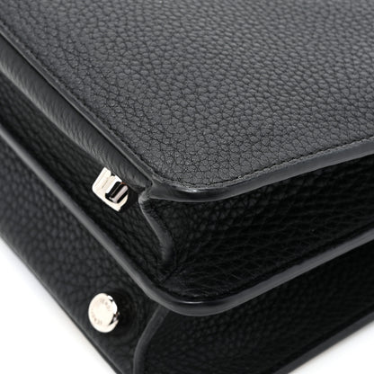 Fendi X NOEL FIELDING Cuoio Romano Painted Mini Peekaboo I SEE U Satchel Black Multicolor 16 of 17