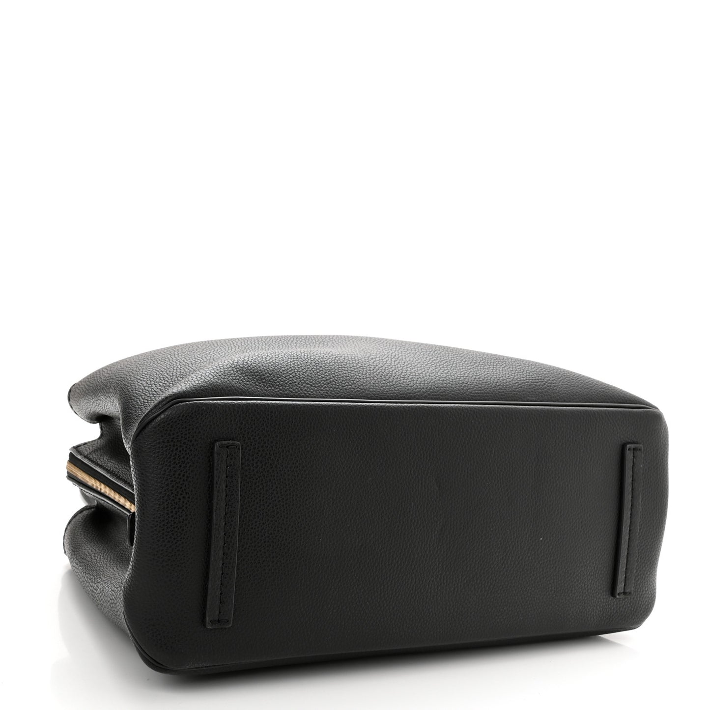 Pebbled Calfskin The Editor 38 Tote Black