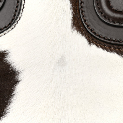Givenchy Calf Hair Cow Print Small Nightingale Brown White 11 of 14
