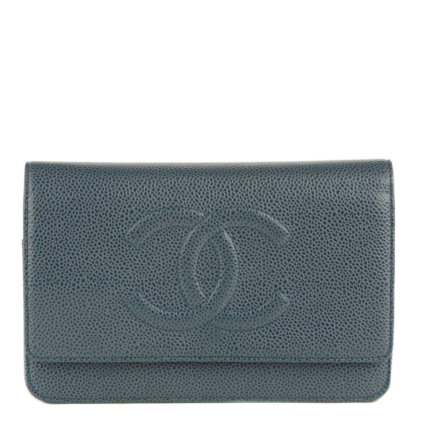Caviar Timeless CC Wallet on Chain WOC Navy